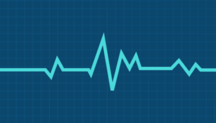 illustration: EKG graph