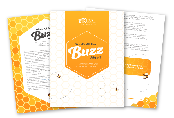 Three page guide preview for "What's All the Buzz About? The Importance of Company Culture."